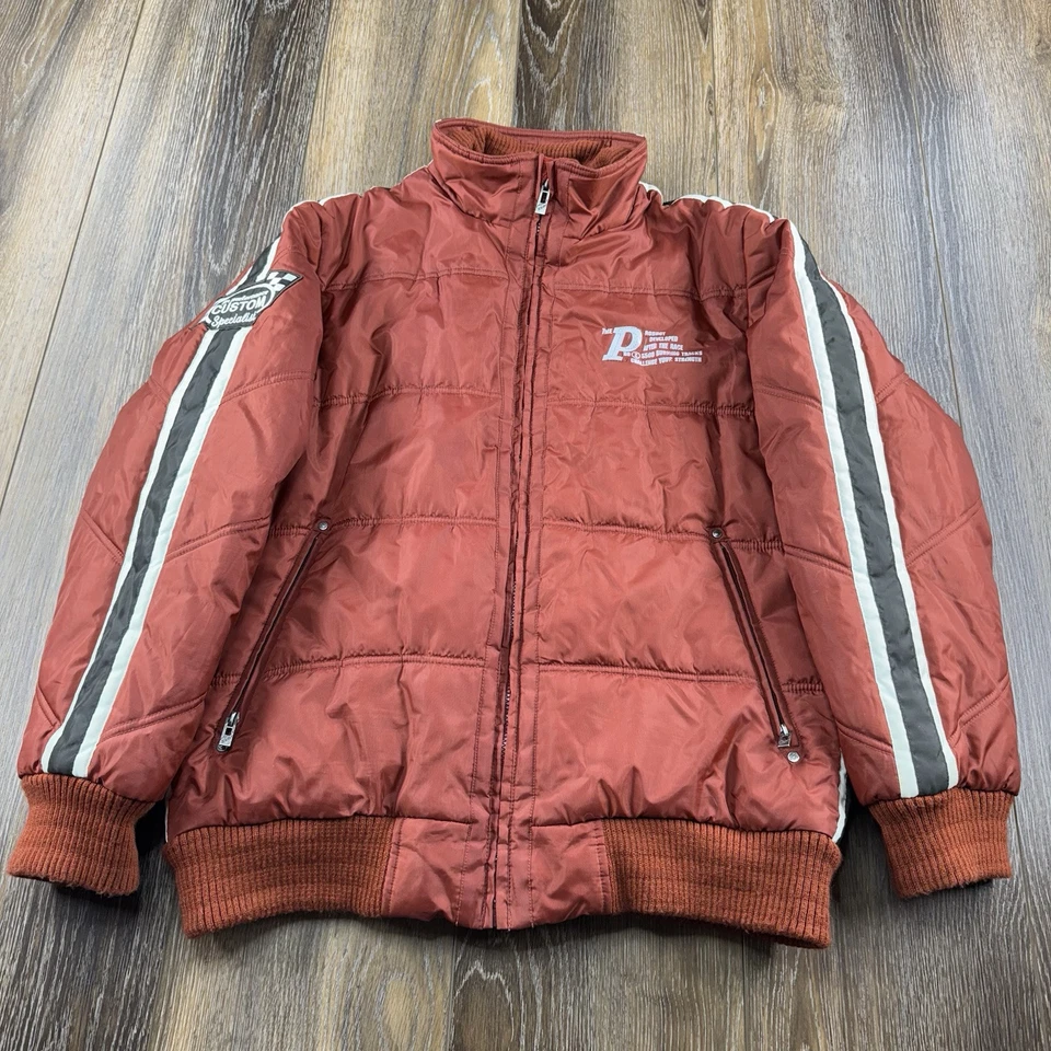 Vintage Point Zero Jacket Mens L Red Nordic Adventure Utility Snowboard Moto Y2K - Image 1 of 4