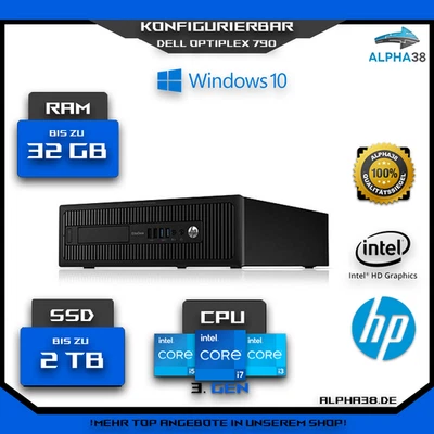 HP EliteDesk 800 G1 SFF | 🔥 Bis zu i7 🔥 - 🔥 32 GB RAM 🔥 - 🔥 1 TB SSD 🔥 - Bild 1 von 4