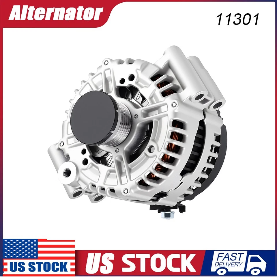 11301 Alternator Fit BMW 128i 2008-2013 328i 328i xDrive 328xi 330i 528i X3 3.0L - Изображение 1 из 4