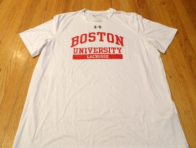 ФУТБОЛКА UNDER ARMOUR NCAA BOSTON UNIVERSITY TERRIERS ЛАКРОСС РАЗМЕР L - Изображение 1 из 4