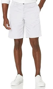 NEW Size 36 Mens Armani Exchange Stretch Twill Classic Bermuda Short White $96 - Picture 1 of 9