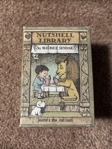 Vintage Nutshell Library Maurice Sendak 1962 Miniature Children's Book Set - Picture 1 of 5