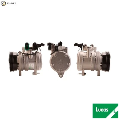 COMPRESSOR AIR CONDITIONING ACP491 FOR KIA G4HE 1.0L G4HG 1.1L 4cyl MORNING I - Image 1 of 4