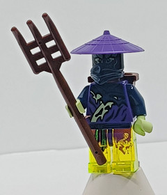 Lego Ninjago Ghost Warrior Pitchfork (70734) njo0145 w/ Basket