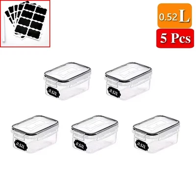 Set Contenitore Cucina Conservazione Alimenti Ermetico Organizer e con Coperchi Frigorifero - Immagine 1 di 4