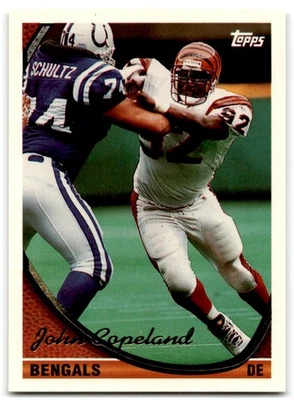 1994 Topps John Copeland Cincinnati Bengals #163 - Image 1 of 2