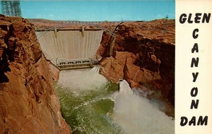 POSTAL GLEN CANYON DAM PÁGINA ARIZONA - Imagen 1 de 2