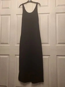 Vestido negro Vero Moda, talla pequeña, largo, jersey, sin mangas, elástico - Imagen 1 de 7
