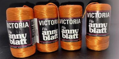 Cinta de nailon Anny Blatt Victoria azul 50 G 109 yardas 4 carretes  Foto 1 de 4