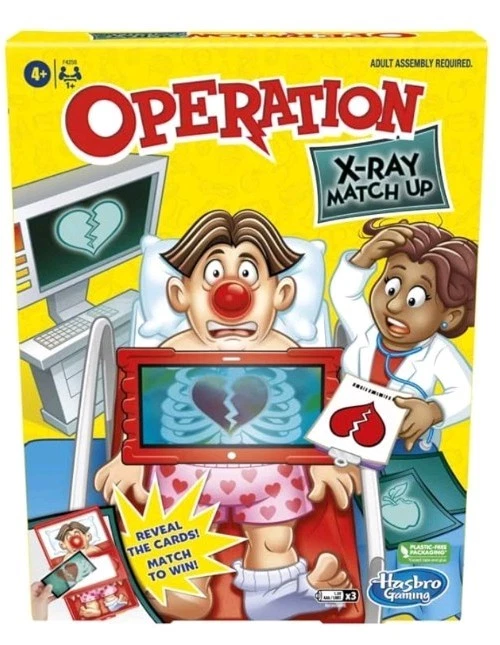 Hasbro Gaming Operation X-ray Match Up - Image 1 of 1