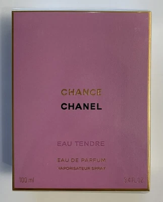 CHANEL Chance Eau Tendre 3.4 Fl. Oz. Eau De Parfum 100ml NEW SEALED - Image 1 of 2