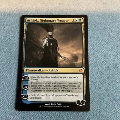 MTG - Ashiok, Nightmare Weaver - Theros- LP- MAGIC CARD - Image 1 of 2