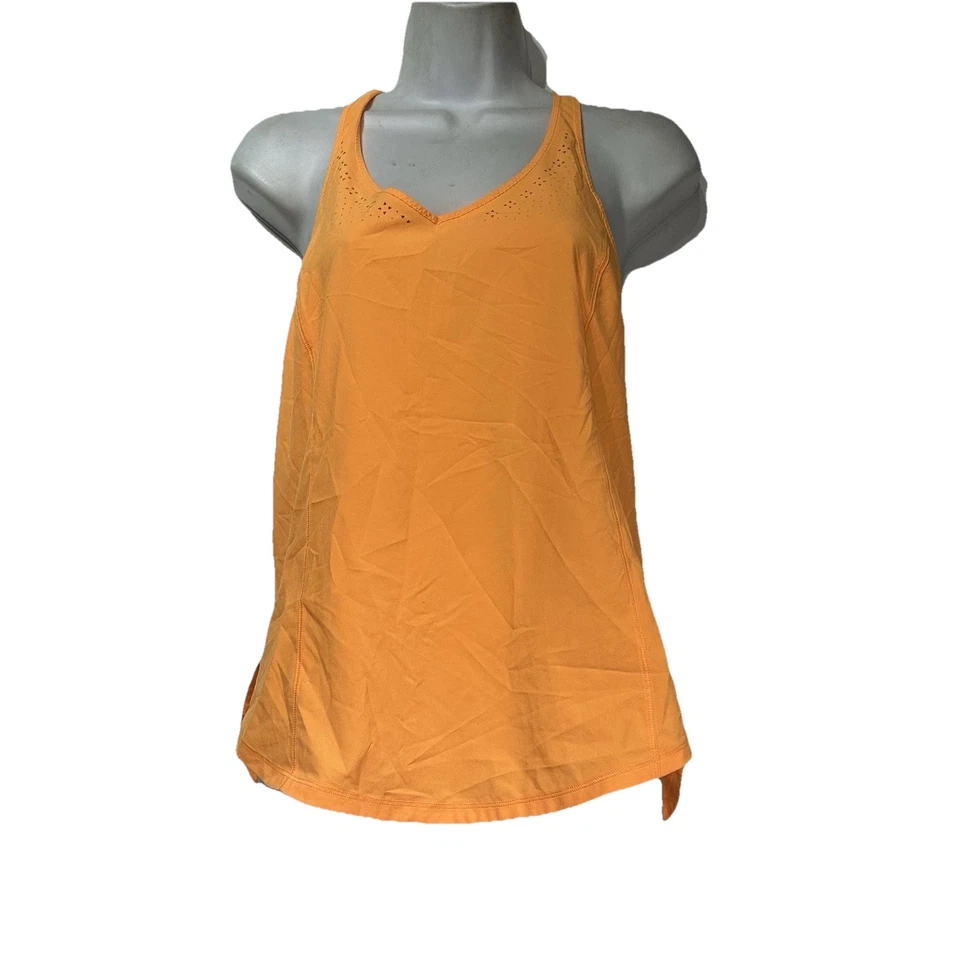 Lululemon In A Flash Creamsicle Pop Orange Tank Top Racerback Lightweight Shirt - Image 1 of 2