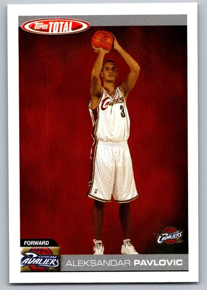 2004-05 Topps Total Aleksandar Pavlovic Cleveland Cavaliers #136 - Image 1 of 2