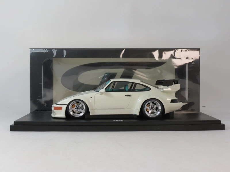 Porsche 911 RWB RWBA Rauh-WELT 2023 Bianche / Argento Ruote 1 18 GT506 GT-SPIRIT