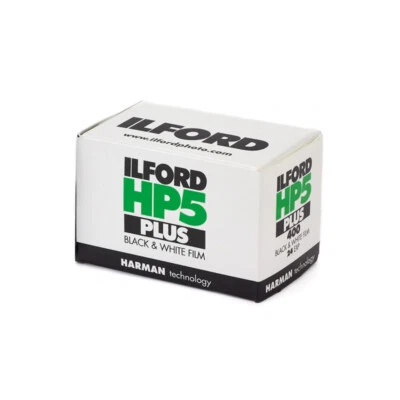 Ilford HP5 Plus 400 ISO 24 有效期 35毫米黑白胶片,新鲜 — 第 1/3 张图片