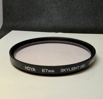 67mm Hoya - Circular Skylight 1B Filter - Image 1 of 2