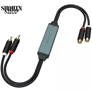 Ground Loop Noise Isolator, Amplifier Noise Filter RCA Audio Filter for Car Audi - Picture 1 of 12