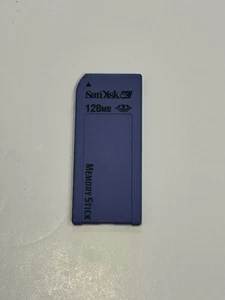 San Disk Memory Stick 128MB Memory Card - Bild 1 von 5
