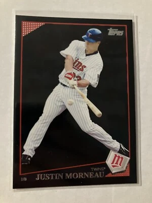 2009 Topps Wal-Mart Black Justin Morneau #90 - Image 1 of 2