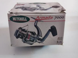 MITCHELL ARMADA 7000 MULINELLO X CANNA DA PESCA SPINNING MARE SALTWATER - Foto 1 di 11