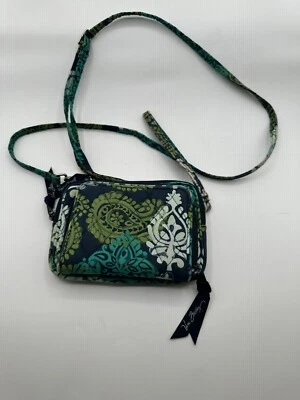 Vera Bradley CARIBBEAN SEA CROSSBODY Wallet WRISTLET - Image 1 of 4