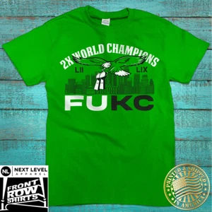PHILADELPHIA FOOTBALL 2025 CHAMPIONSHIP ***FUKC*** T-SHIRT - Picture 1 of 2