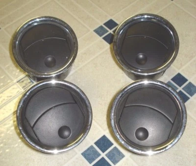 2004 Ford F150 OEM Black & Chrome Dash Heater & AC Vent Set Foto 1 de 2