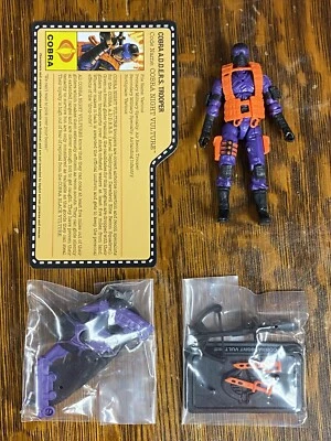 GI JOE 2016 CONVENCIÓN EXCLUSIVA COBRA ADDERS TROOPER ¡BUITRE NOCTURNO! JOECON! Foto 1 de 4