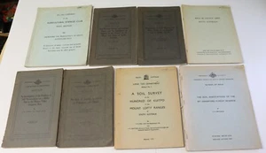 Vintage Australian Soil Bulletins & Survey - Picture 1 of 5