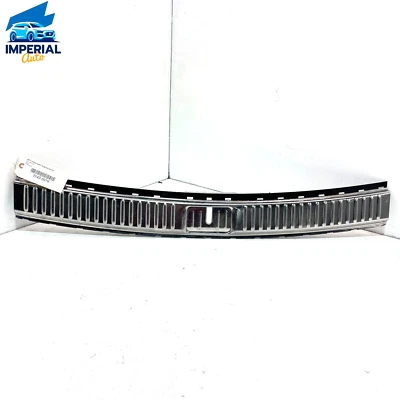 VW VOLKSWAGEN TOUAREG 2011-2017 TRUNK LATCH LOCK SILL SCUFF PLATE TRIM COVER OEM - Image 1 of 4