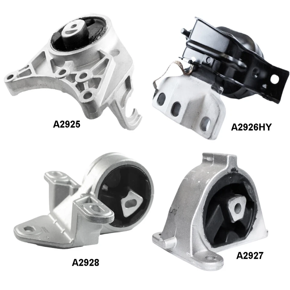 Engine & Trans Mounts 4Pcs Set fits Chrysler Town&Country & Dodge Caravan FWD - Image 1 of 4