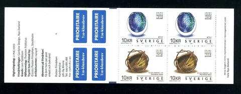 Sweden Scott #2440C Complete Booklet Mint Never Hinged Art Cover