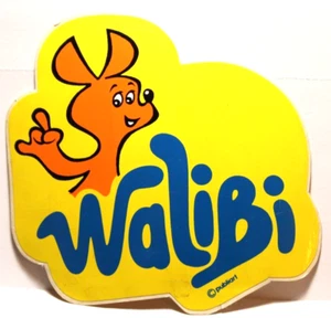 Holland WALIBI PARKS Wallaby Logo STICKER Travel City Decal Vinyl Souvenir - Picture 1 of 3