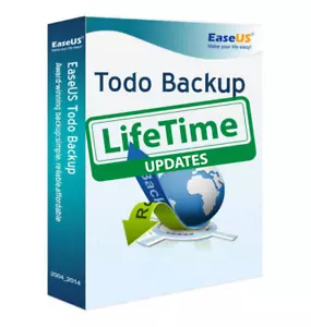 LifeTime Updates EaseUS Todo BackUP Home DVD : BackUP for data,files,os,devices - Picture 1 of 20