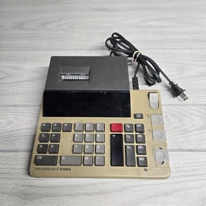 Texas Instruments TI-5130 II Desktop Printer Calculator Adding Machine *UNTESTED - Picture 1 of 9