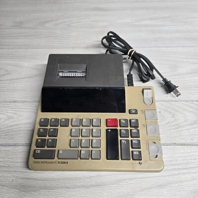 Texas Instruments TI-5130 II Desktop Printer Calculator Adding Machine *UNTESTED - Image 1 of 4