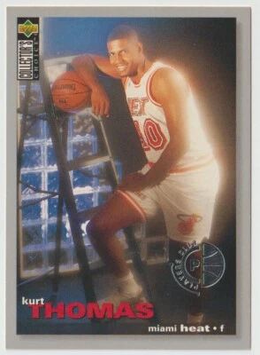 Baloncesto Collector's Choice 1995-96 #295 Kurt Thomas RC - Miami Heat Foto 1 de 2