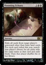 Haunting Echoes Light Played Magic 2011; M11; MTG; Magic Singles 2B3