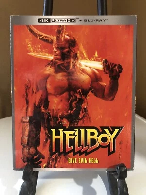 HELLBOY Give Evil Hell (4K Ultra HD + Blu-ray) Brand New Factory Sealed - Image 1 of 4