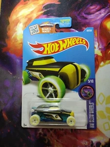 2016 HOT WHEELS TREASURE HUNT RIP ROD #50/250 HW Glow Wheels 5/10 - Picture 1 of 5