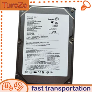 NEW Seagate 80GB ST380011A 7200RPM PATA IDE 3.5" Internal HDD Hard Disk Drive - Picture 1 of 4