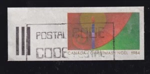 Canada used: 1984 Experimental "Stick 'N Tick" Label sc#2-ST - Picture 1 of 1