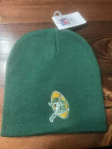 New NFL Green Bay Packers 60s LOGO Knit Beanie Hat - Picture 1 of 1