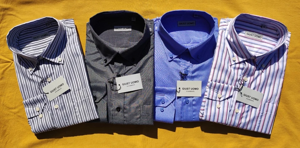 Offerta! Camicia Manica Lunga Taschino Uomo Art. Giust - J7 Regular Fit Tg.39/46 - Immagine 1 di 1