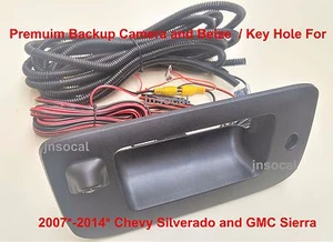 Cámara de reversa para radios de recambio Chevy Silverado GMC Sierra 07-14 - Imagen 1 de 4