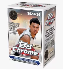 2023-24 Topps Chrome Basketball Blaster Value Box Factory Sealed - Picture 1 of 1