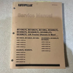 CAT Caterpillar EC15K/18KL/20/25KE/30 SERVICE SHOP REPAIR MANUAL FORK LIFT TRUCK - Picture 1 of 10