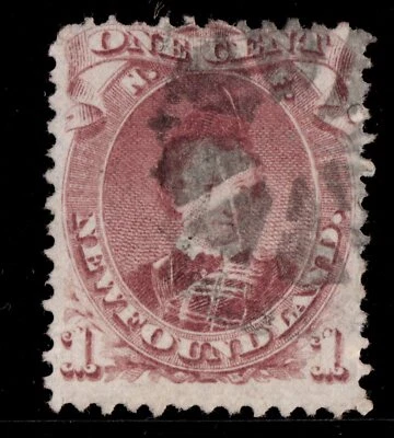 #32a Newfoundland Canada used well centered fancy cancel - Image 1 of 2