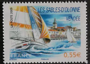 Timbre - FRANCE - Les Sables-d'Olonne - YT4334 - Neuf ** - 2009 - Imagen 1 de 1